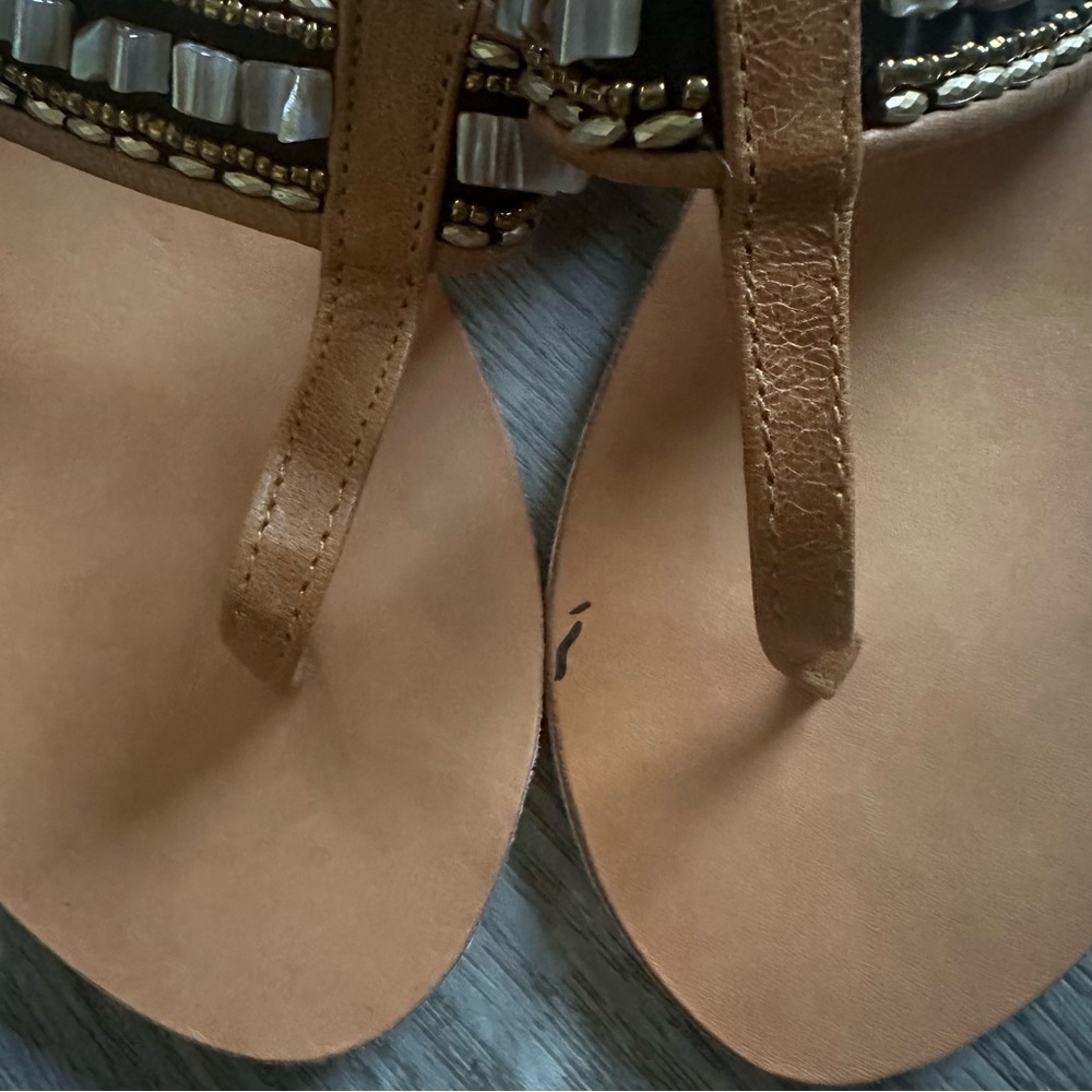 Cocobelle beaded sandals size 9 - Picture 2 of 5